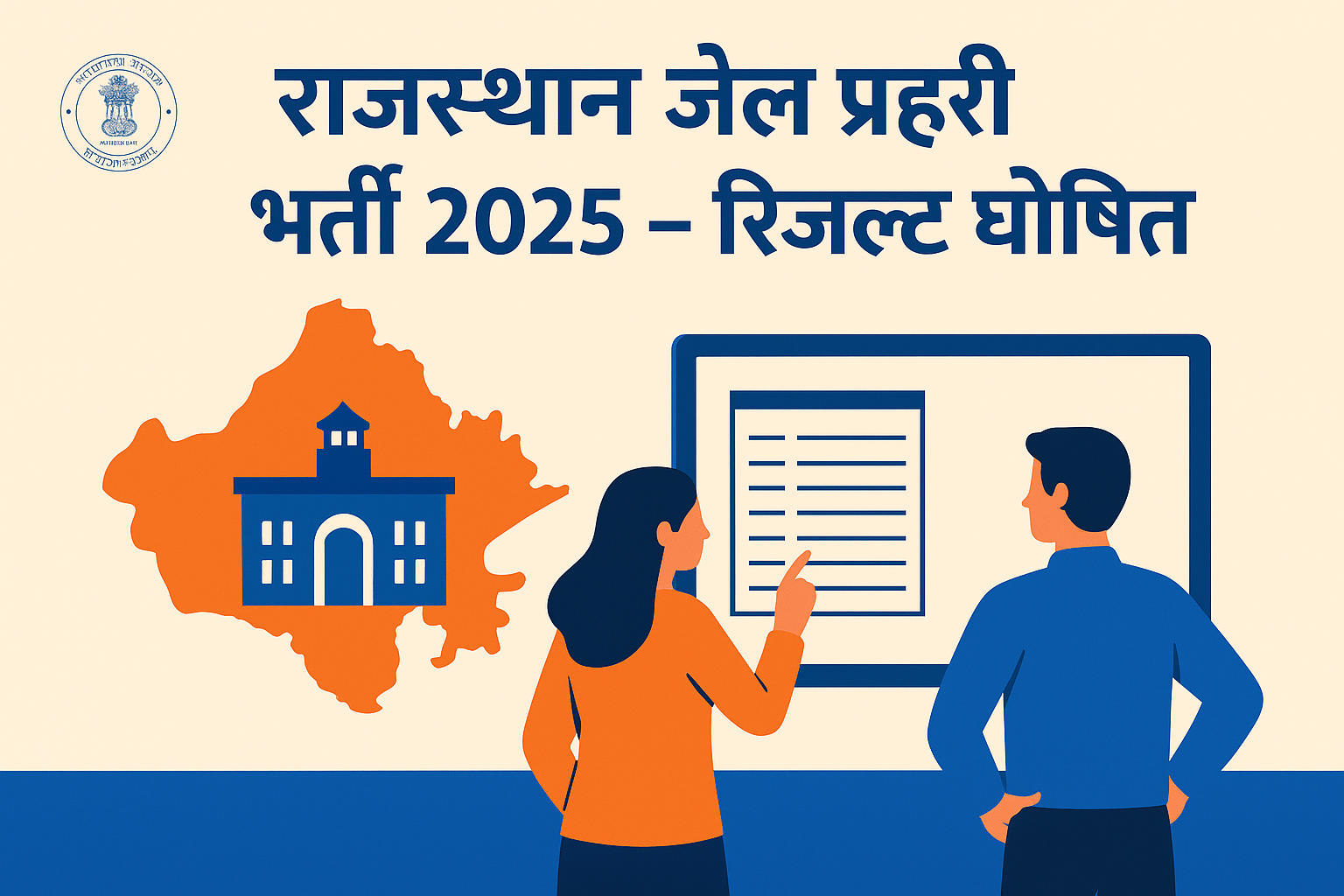 RSSB ने किया जेल प्रहरी का रिजल्ट जारी -जानिए कैसे पता करे रिजल्ट